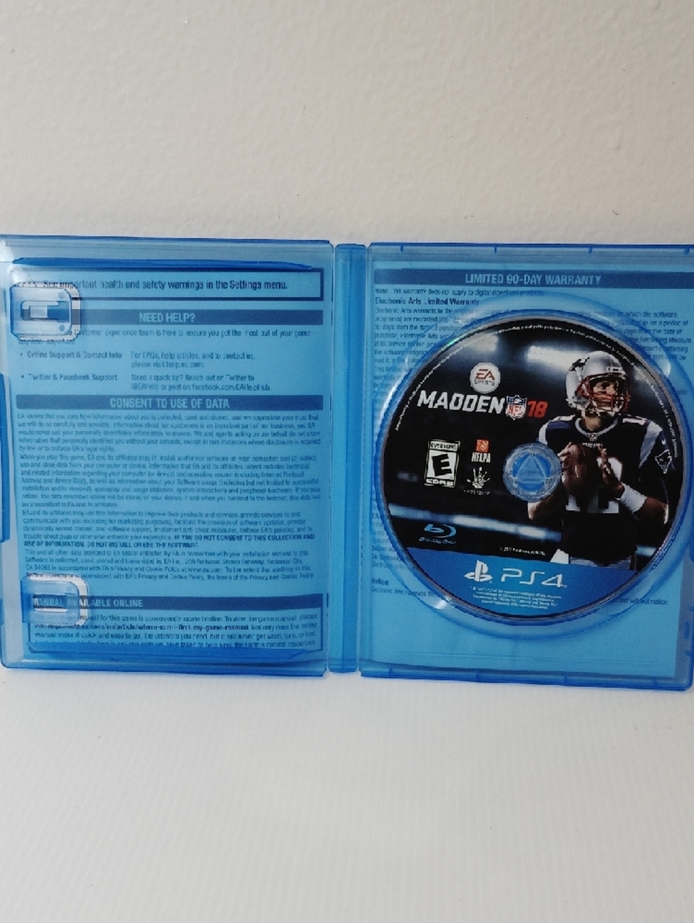 6 For $35 Madden NFL 18 (Blue) - PS4 - Picture 3 of 5